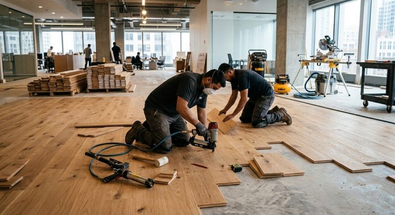 Commercial Hardwood Service in Sharon, MA