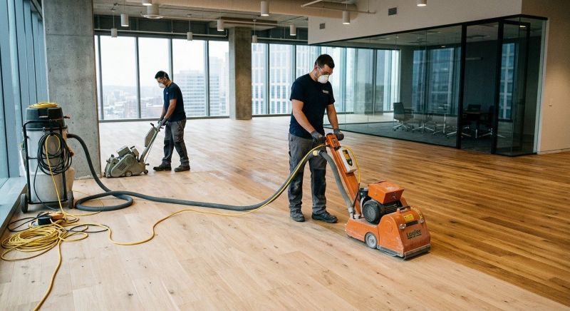 Commercial Hardwood Service in Newton Center, MA