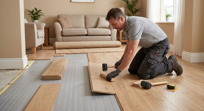 Laminate Floor Installation in Avon, MA