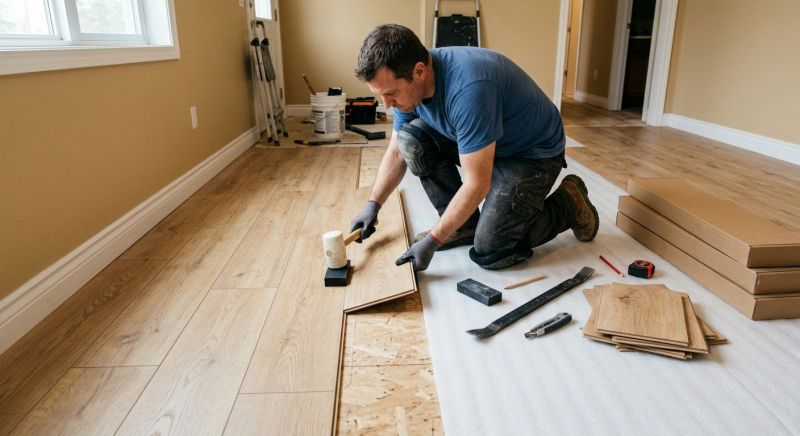 Laminate Floor Installation in Dighton, MA