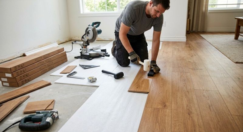 Laminate Floor Replacement in Bristol County, MA
