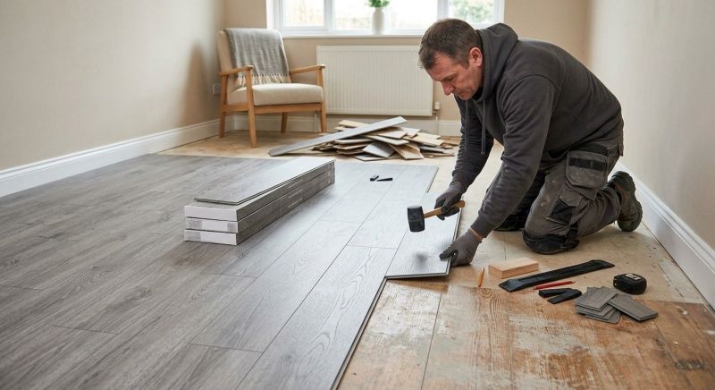 Laminate Floor Replacement in Hull, MA