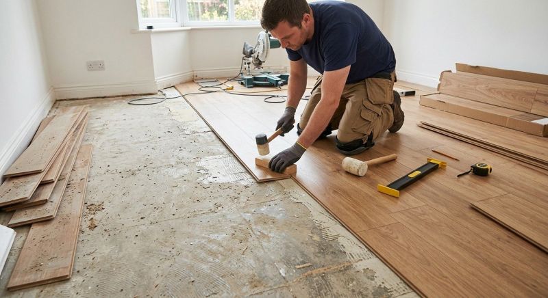 Laminate Floor Replacement in Medfield, MA