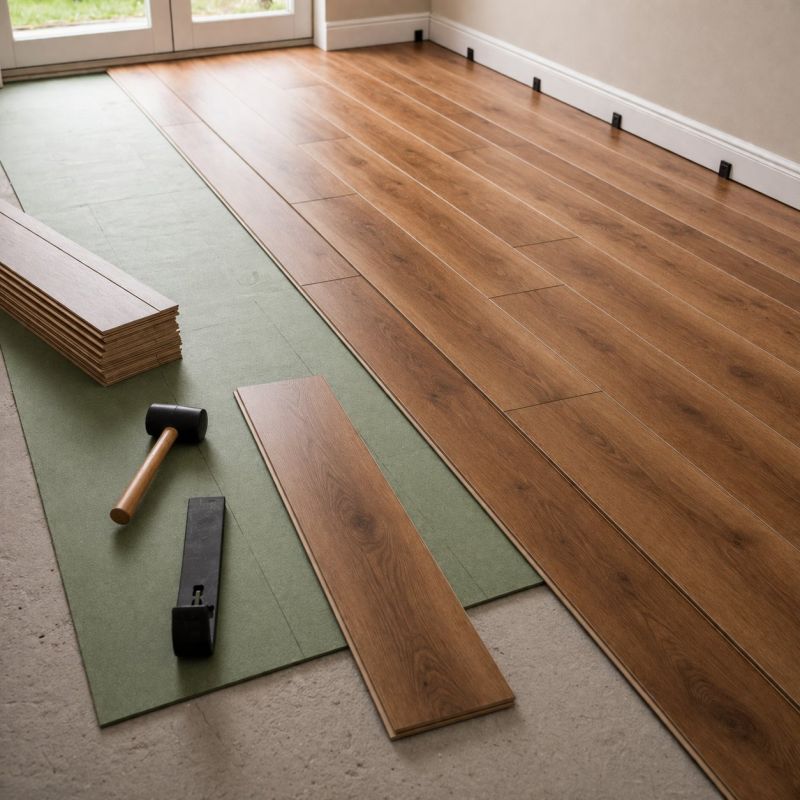 Laminate Floor Replacement in Westwood, MA