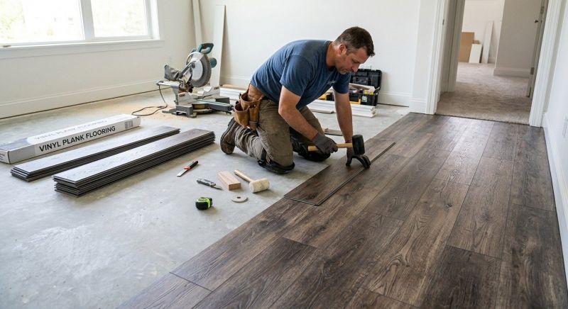 Linoleum Floor Installation in Hanson, MA