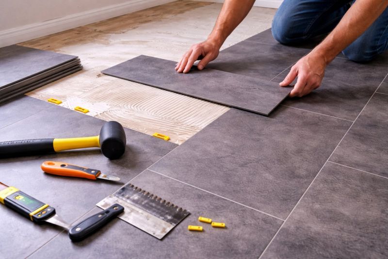 Luxury Vinyl Tile Installation in Canton, MA