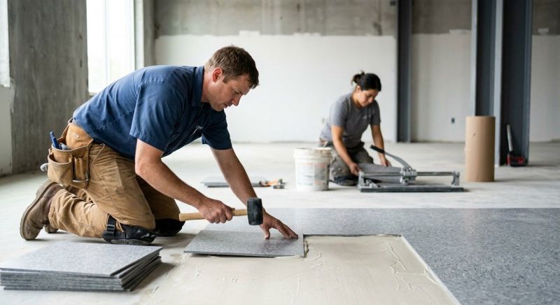 Lvt Flooring Installation in Abington, MA