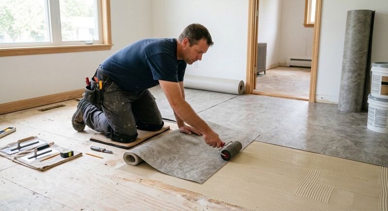 Sheet Flooring Installation in Marshfield, MA