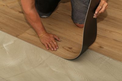 Sheet Linoleum Installation in Medfield, MA