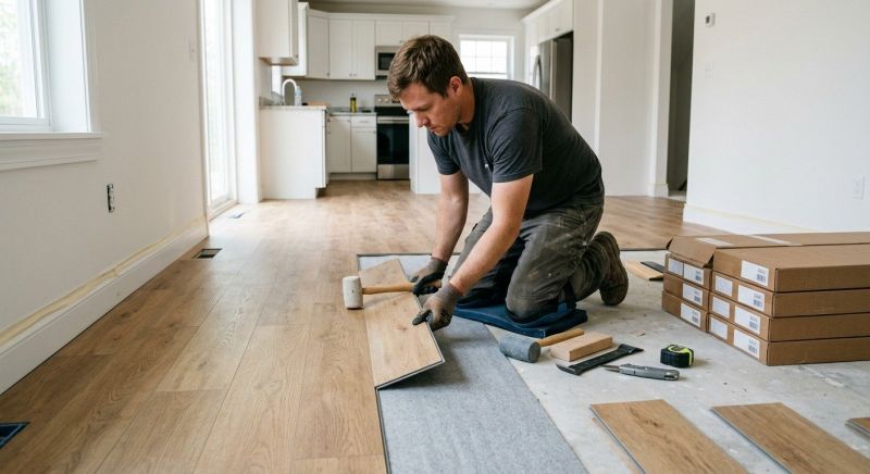 Vinyl Flooring Installation in Norton, MA
