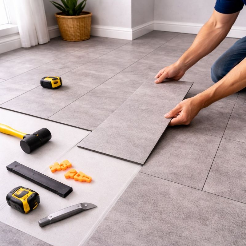Vinyl Tile Installation in Sharon, MA